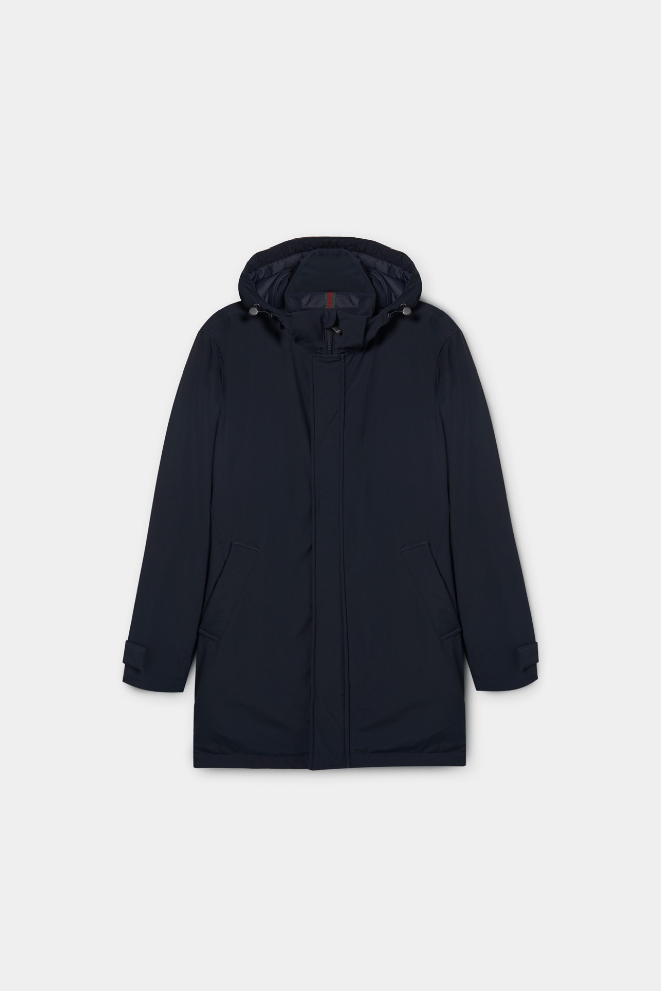 Parka con capucha