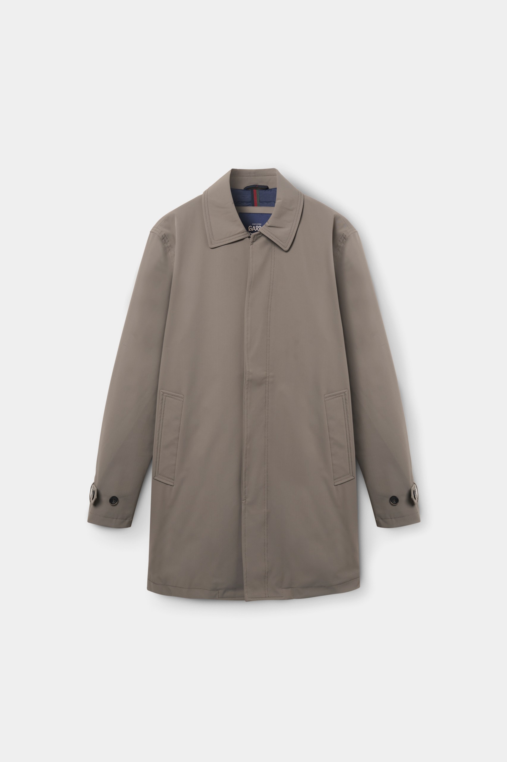 Gabardina de tejido técnico