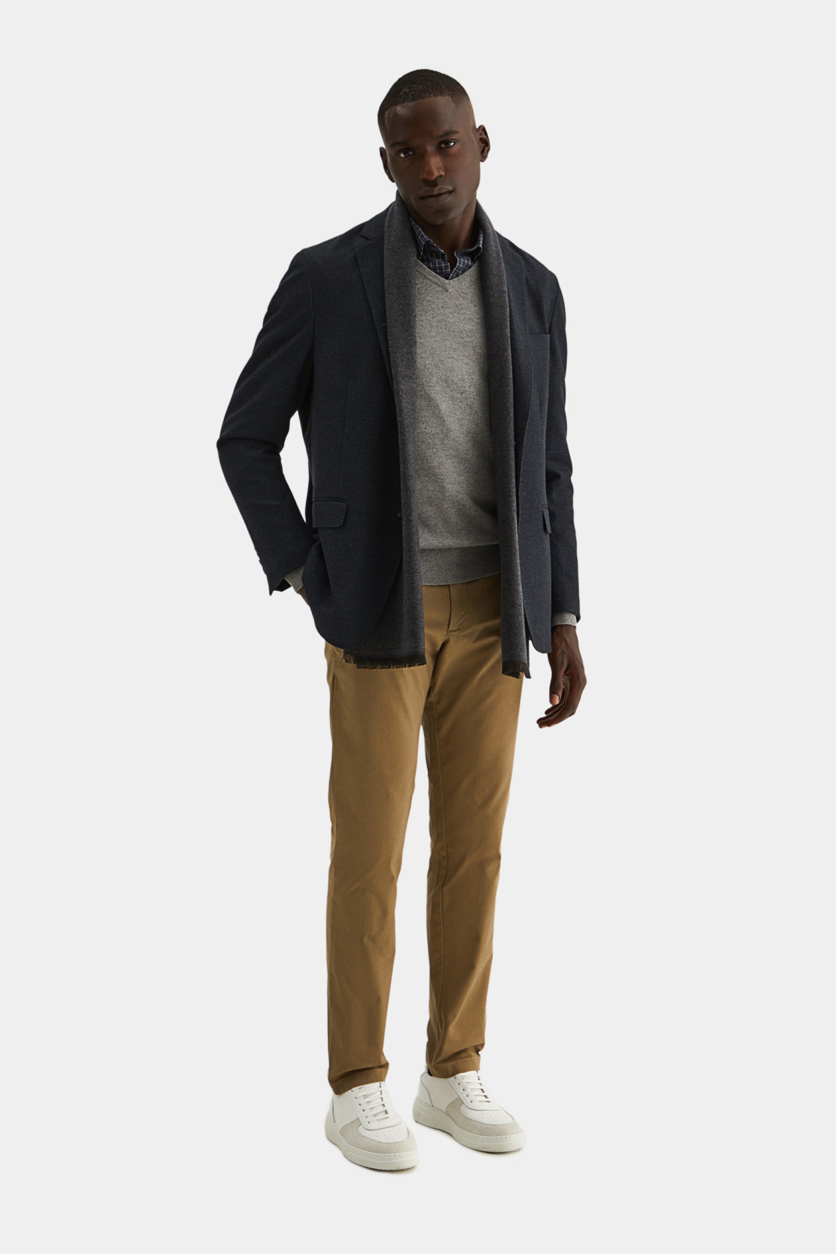 Blazer slim fit clásico