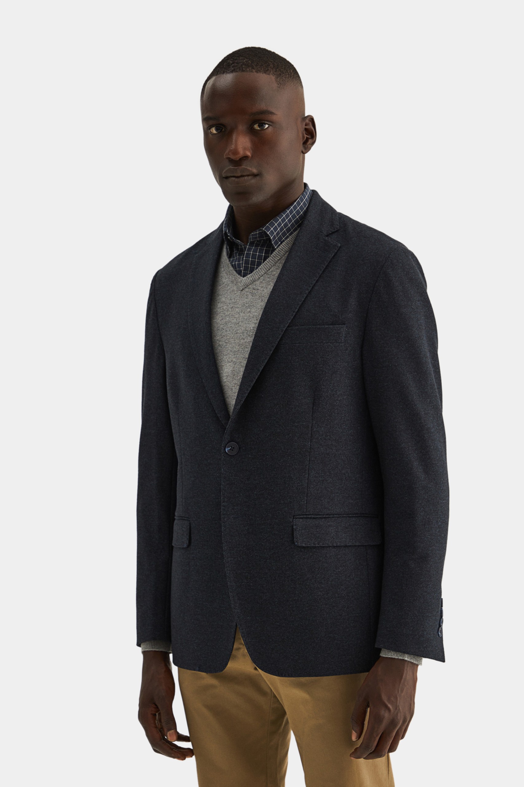Blazer slim fit clásico