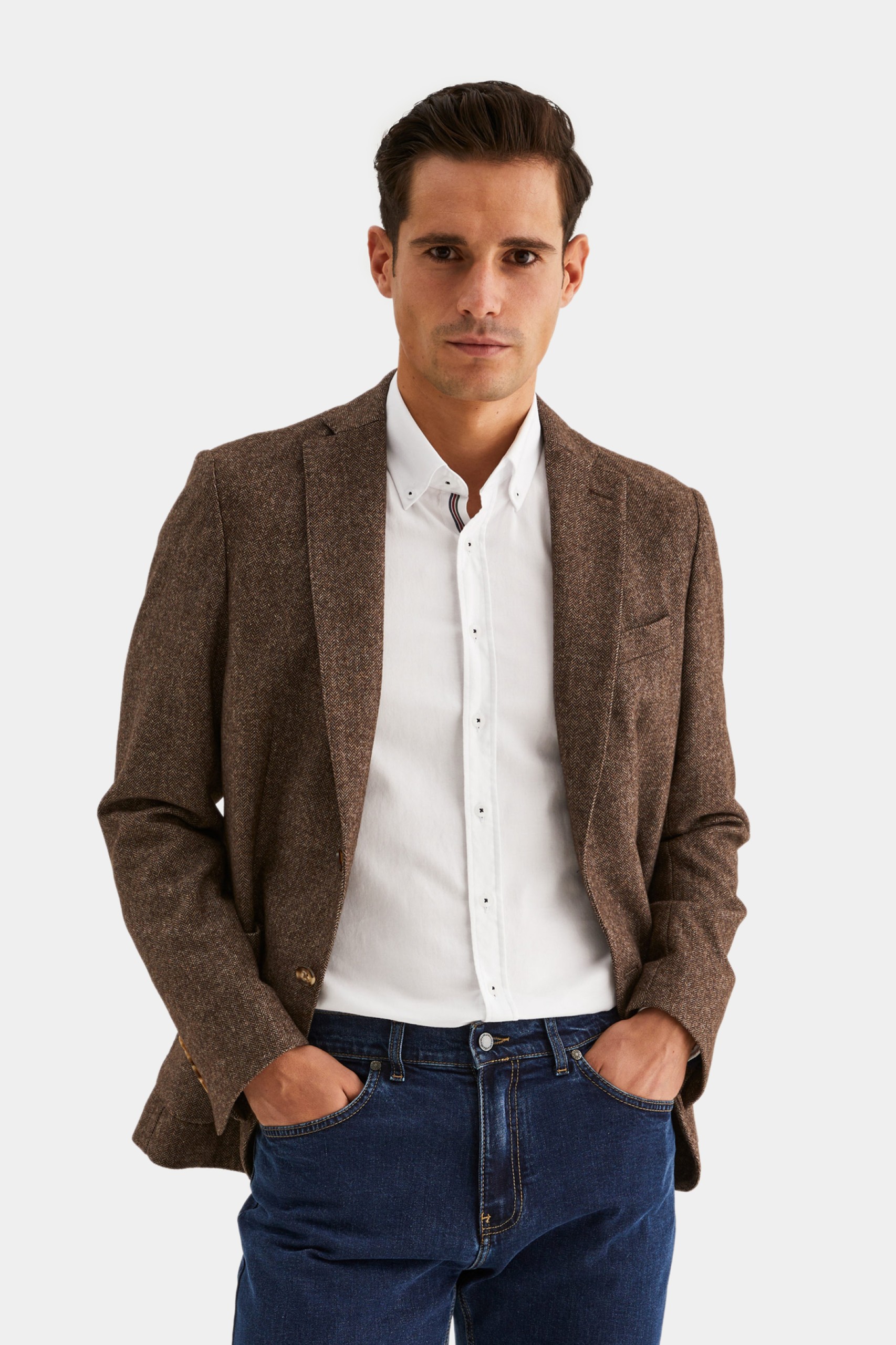 Americana clásica slim fit