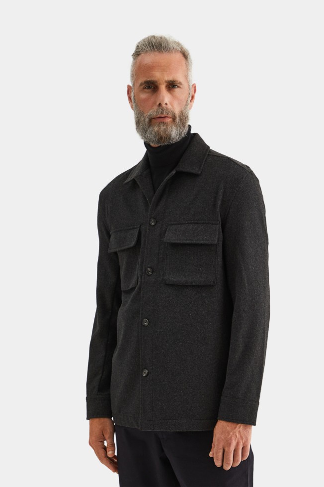 Sobrecamisa casual regular fit Sobrecamisa casual regular fit