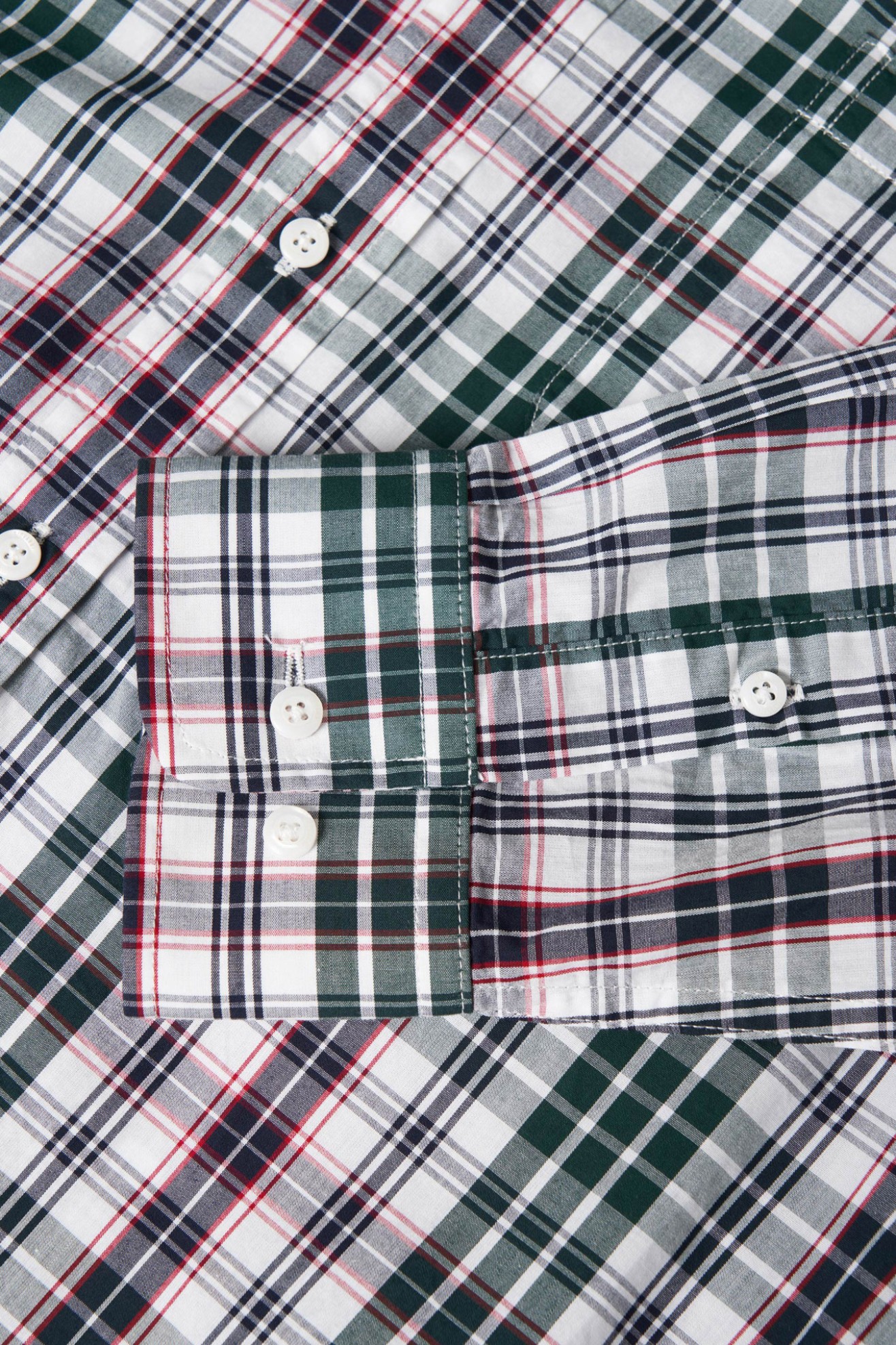 Camisa regular fit a cuadros