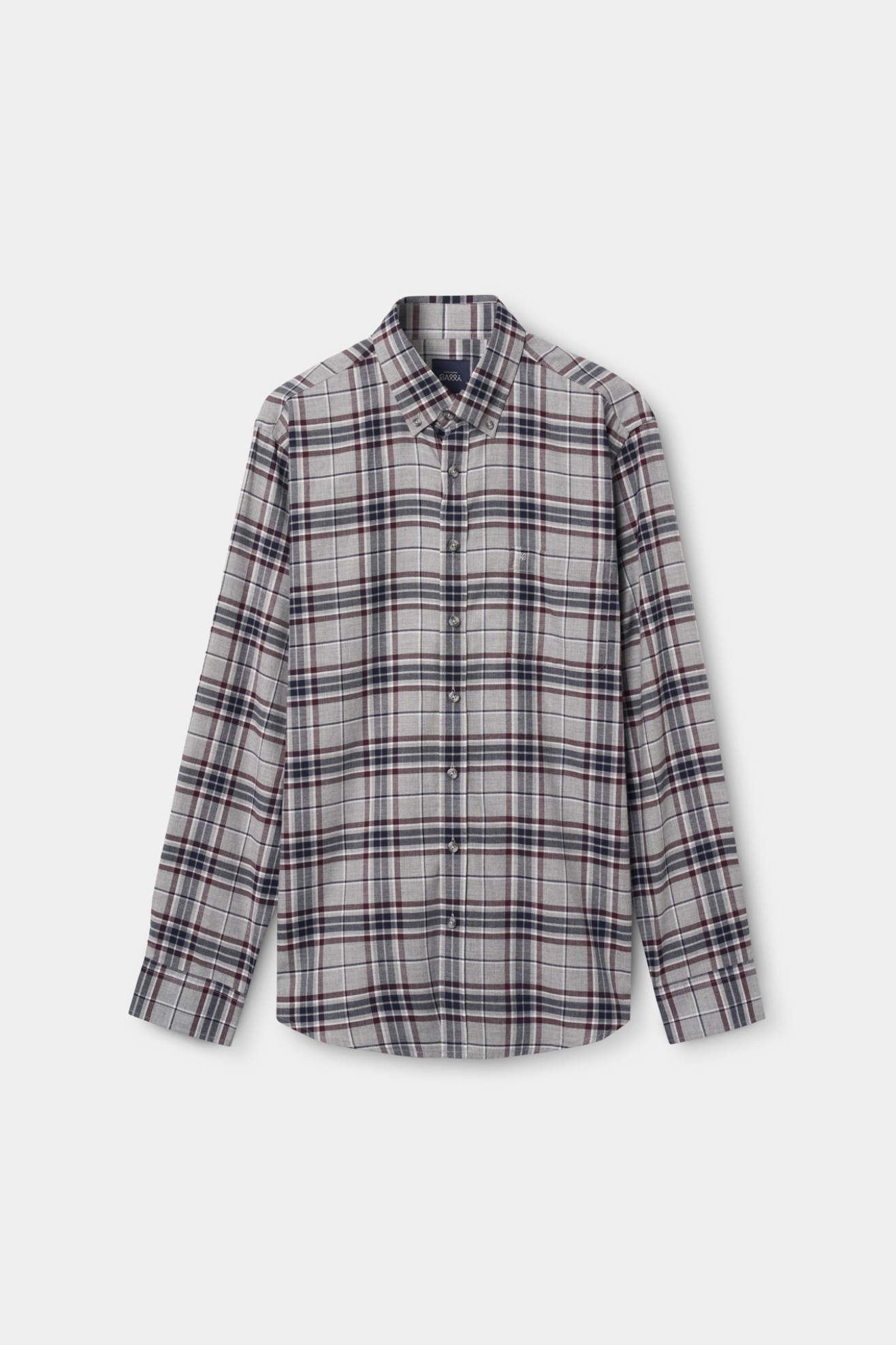 Camisa regular fit 100% algodn