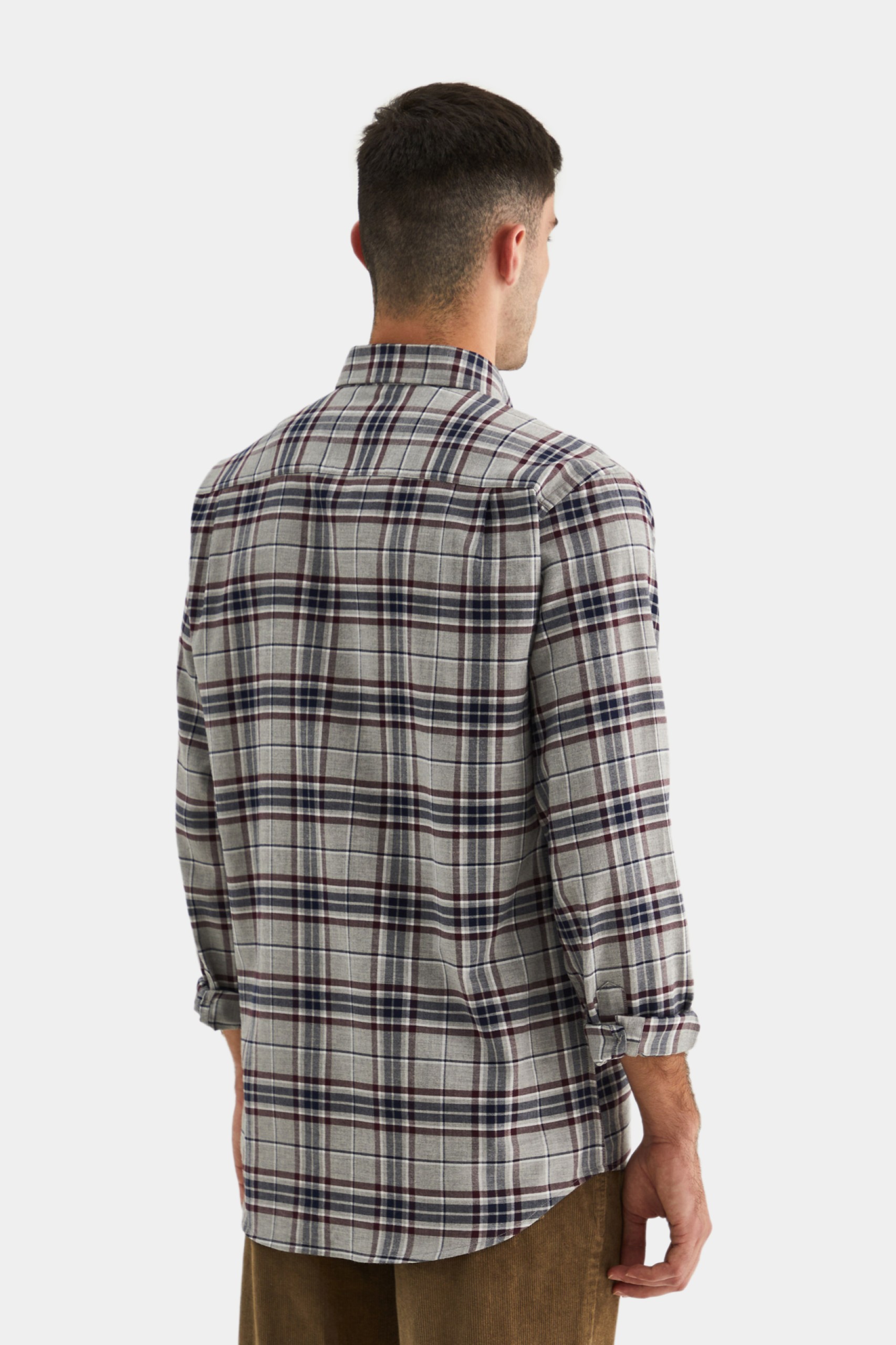 Camisa regular fit 100% algodón