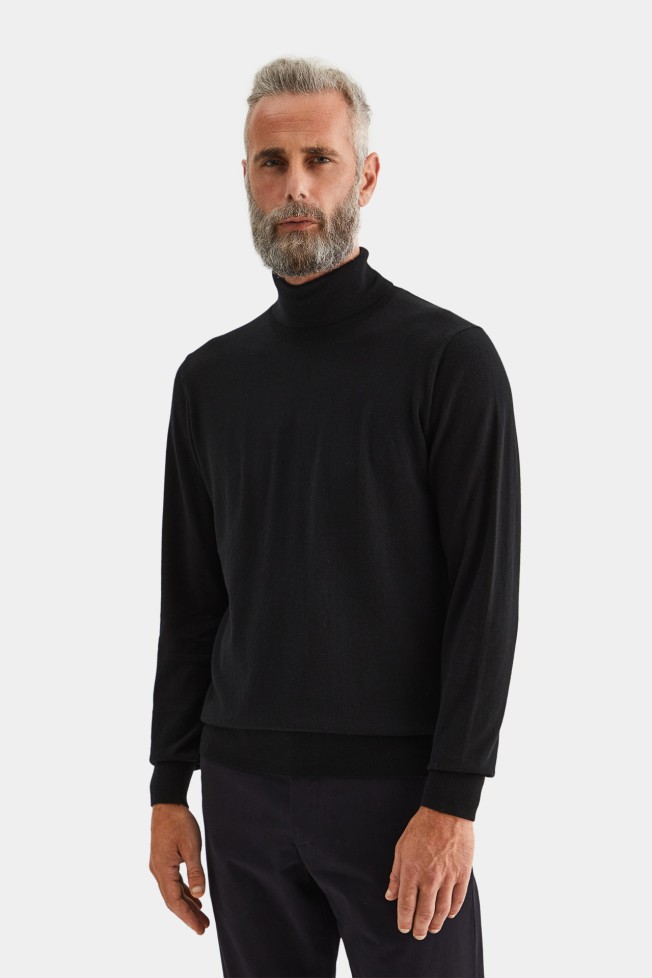 Jersey de cuello alto  Jersey de cuello alto