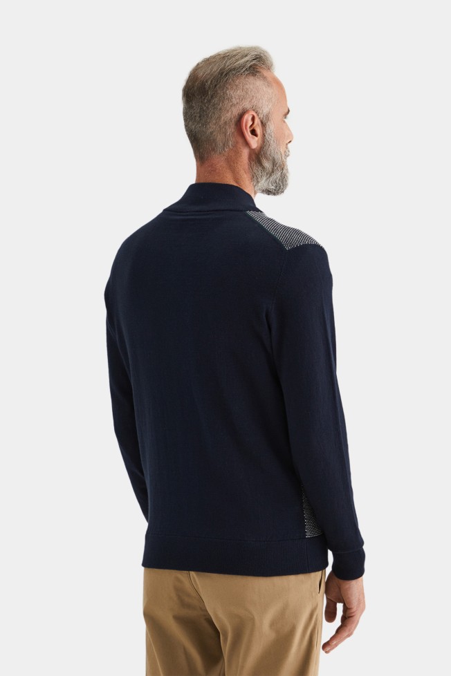 Chaqueta de punto con cremallera  Chaqueta de punto con cremallera