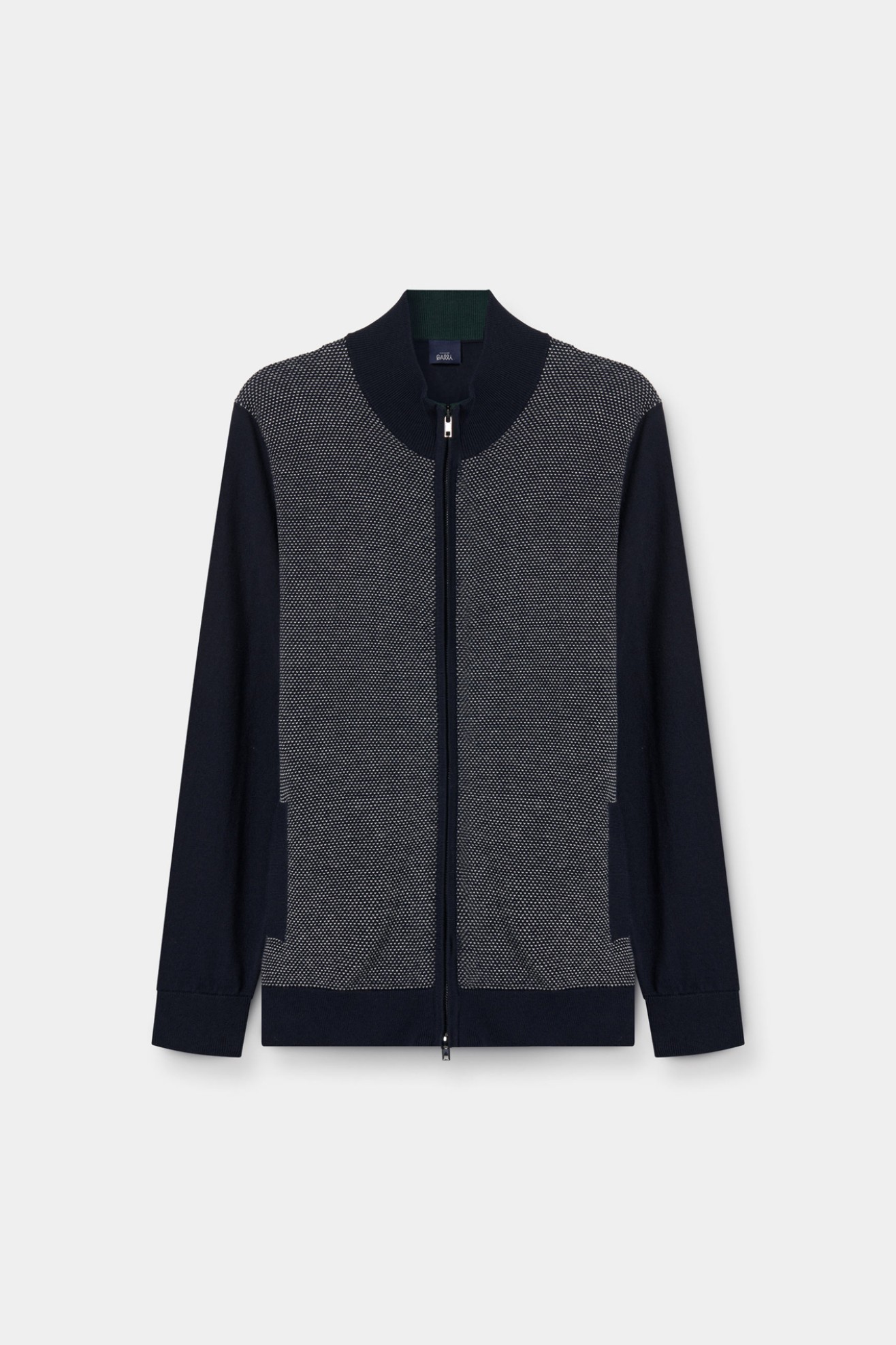 Chaqueta de punto con cremallera