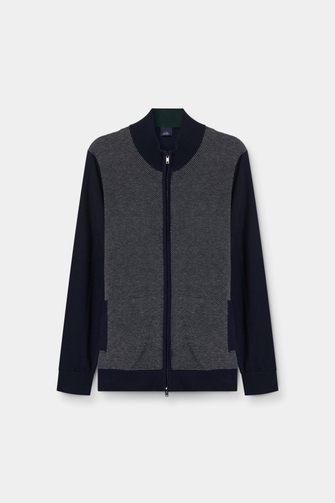 Chaqueta de punto con cremallera  Chaqueta de punto con cremallera