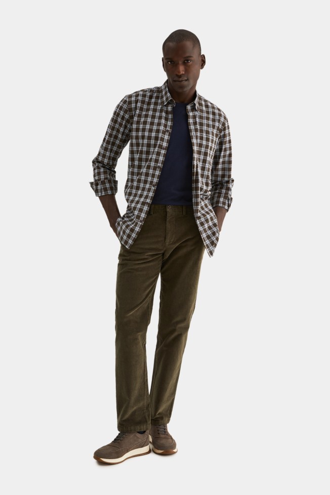 Camisa regular fit a cuadros  Camisa regular fit a cuadros