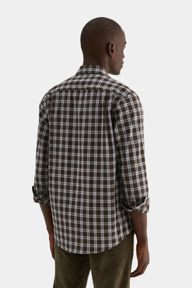 Camisa regular fit a cuadros  Camisa regular fit a cuadros