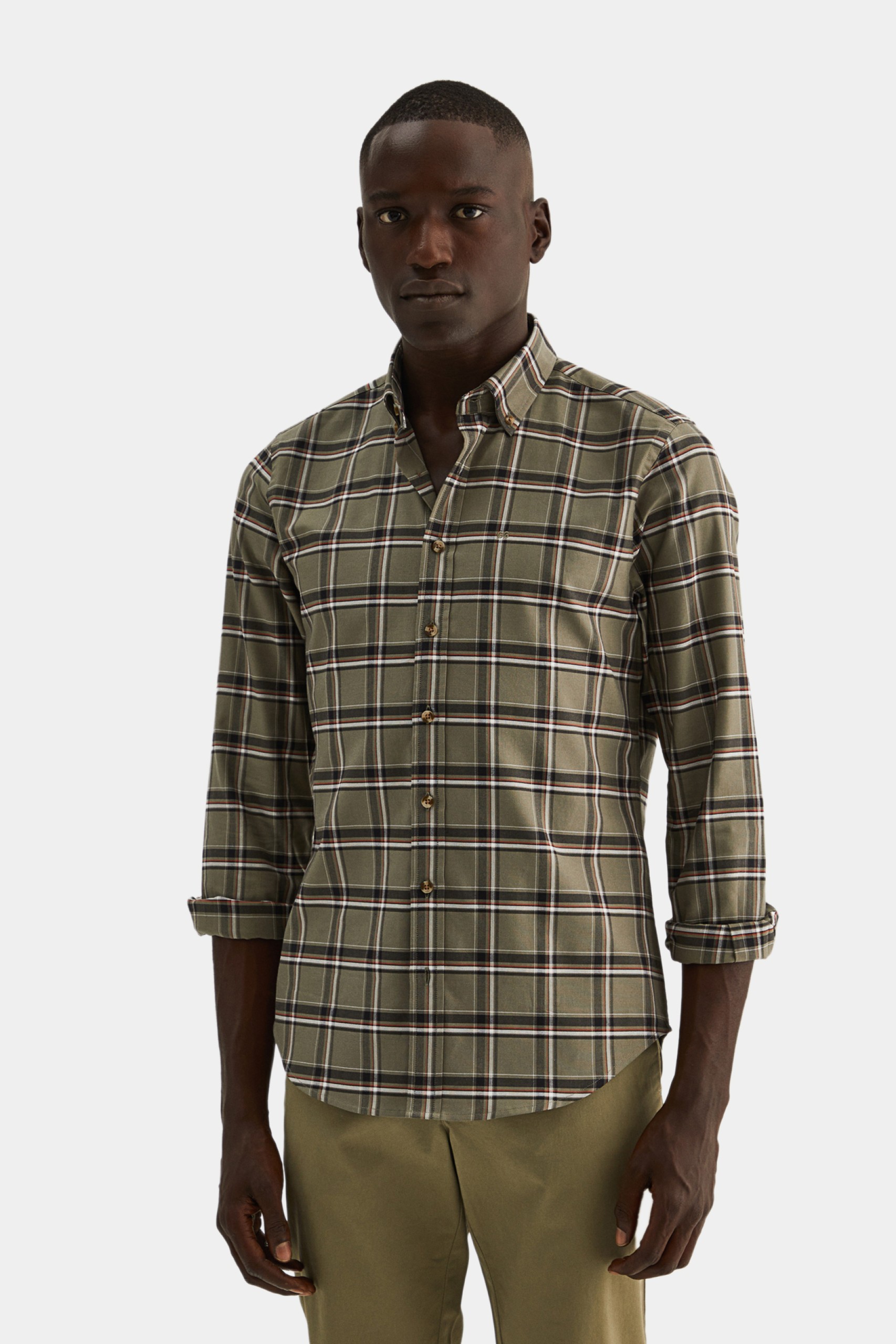 Camisa de cuadros slim fit