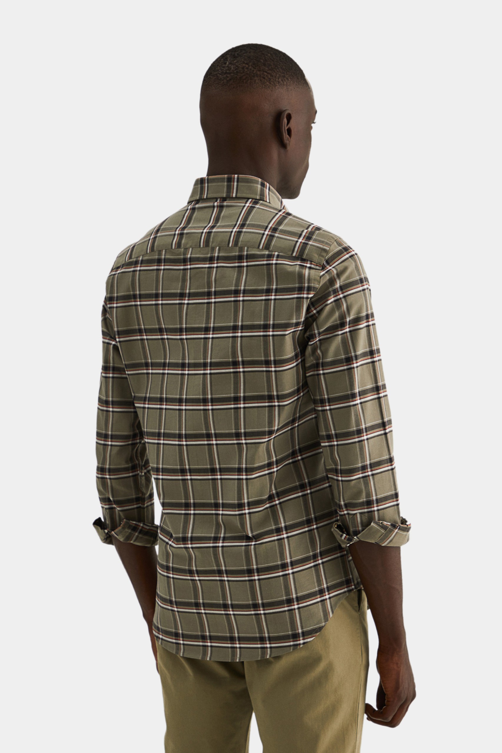 Camisa de cuadros slim fit