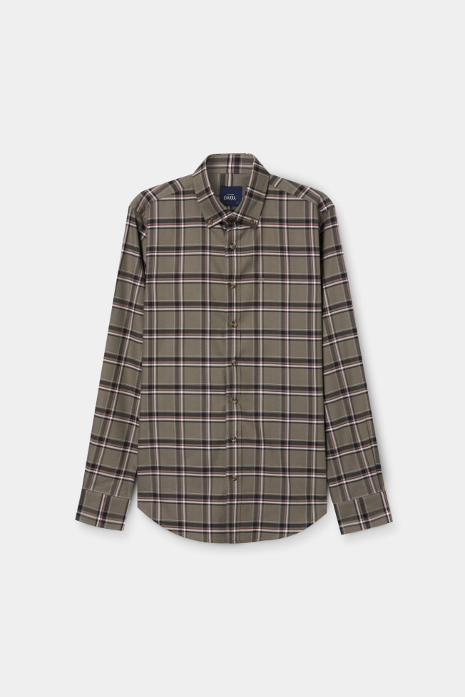 Camisa xadrez slim fit