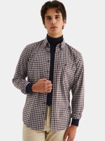 Camisa slim fit xadrez