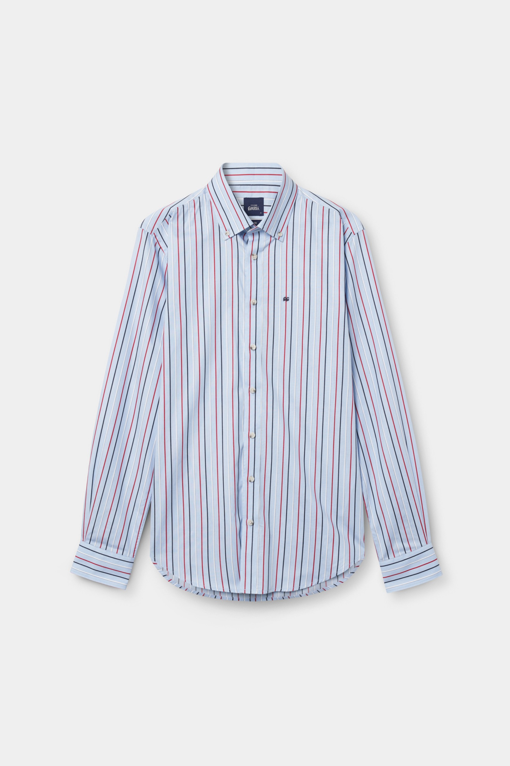 Camisa slim fit 100% algodón