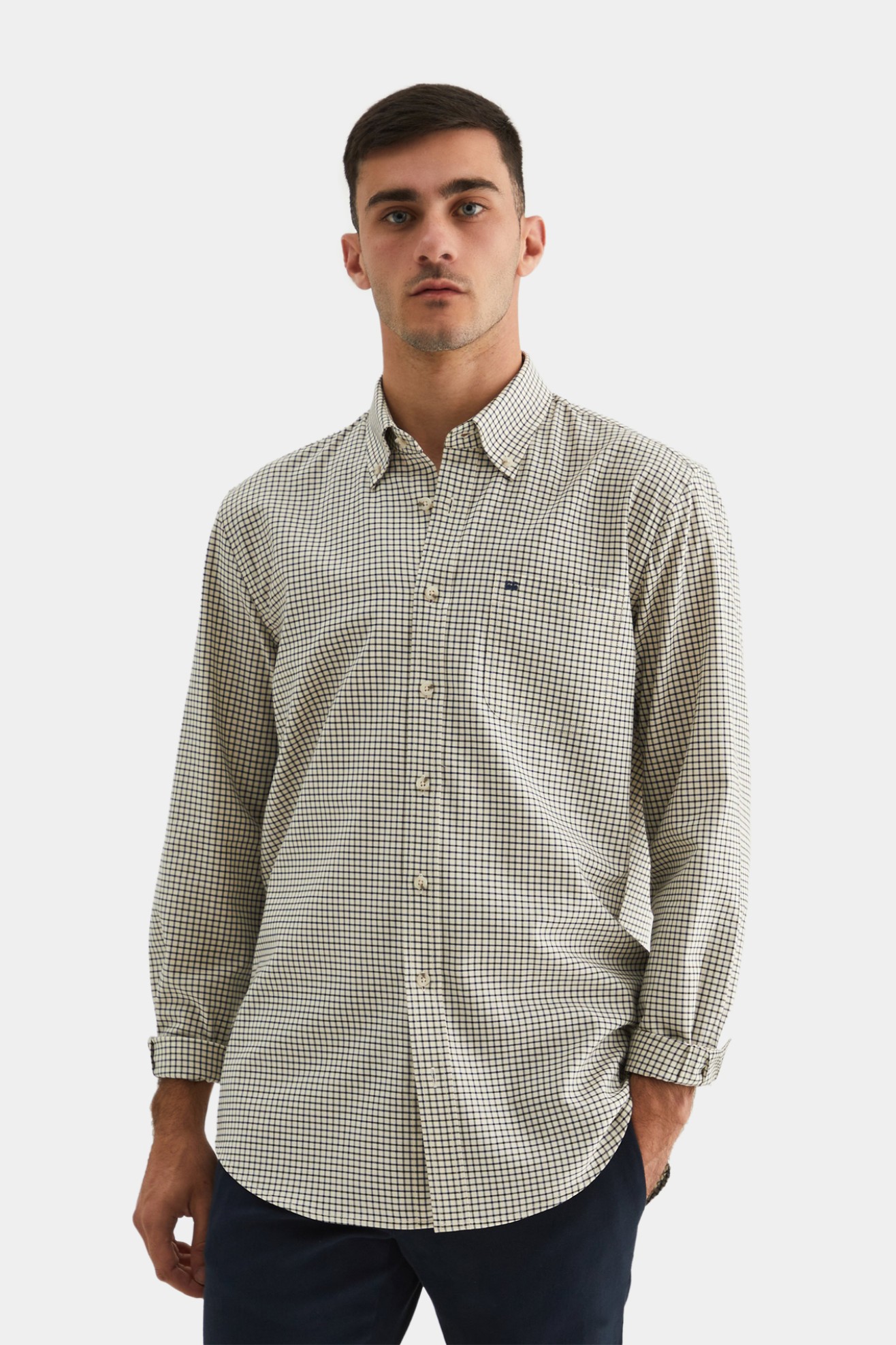 Camisa xadrez regular fit