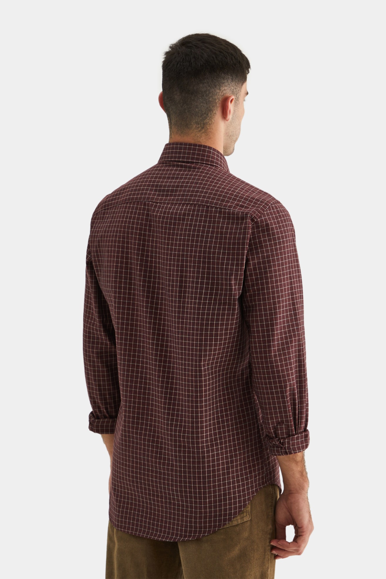 Camisa xadrez slim fit