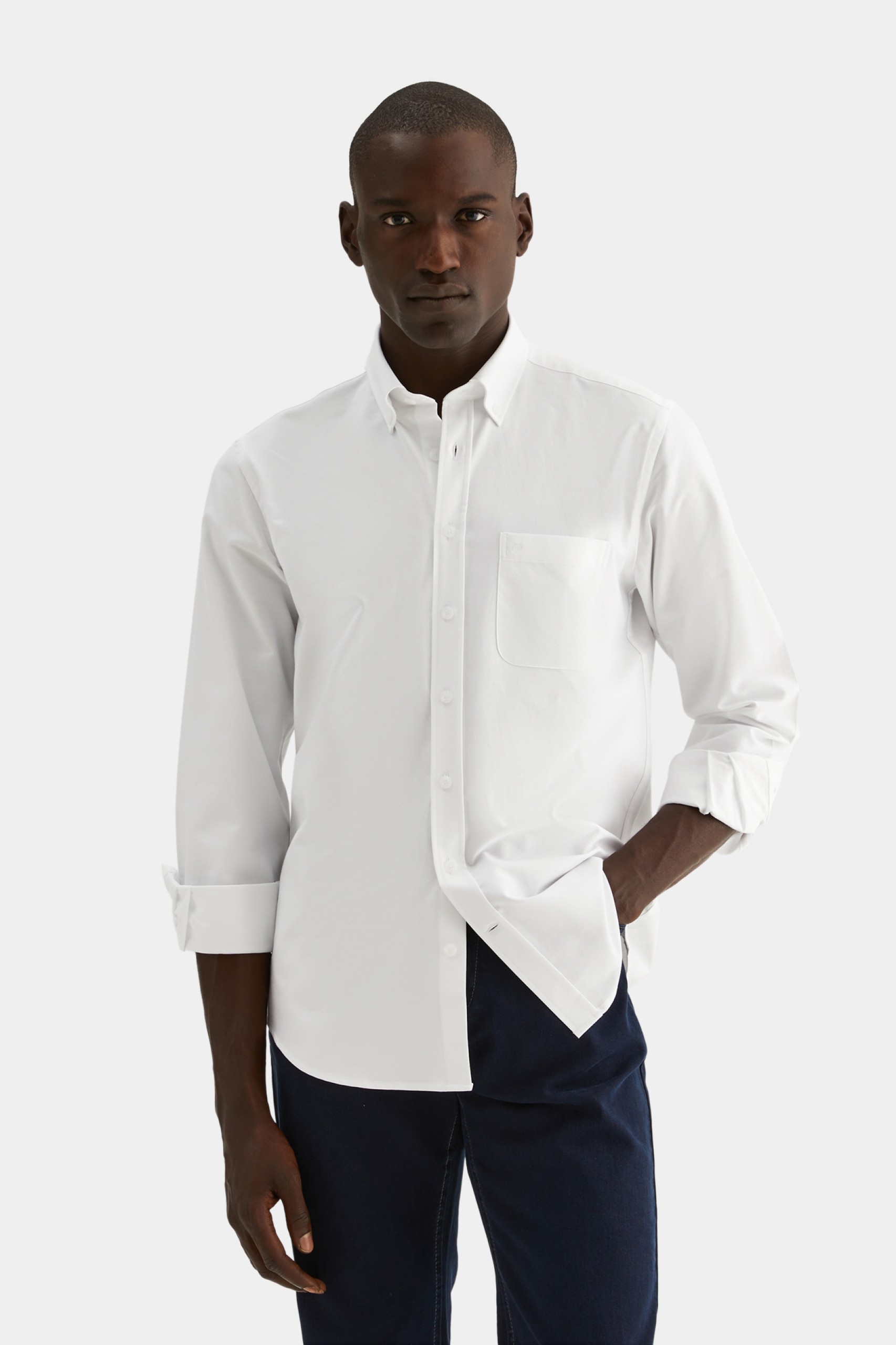 Camisa oxford regular fit