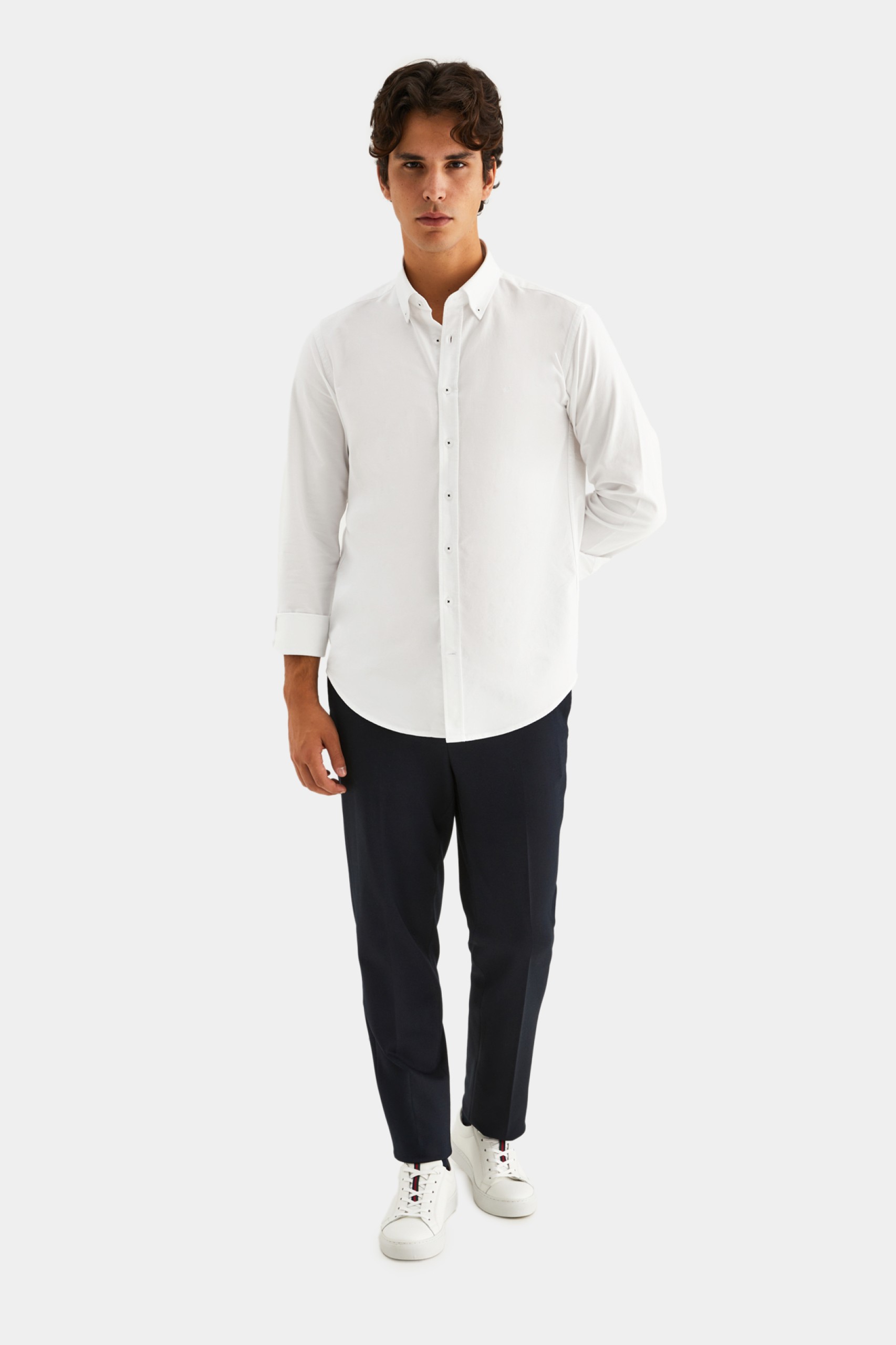 Camisa oxford ajustada