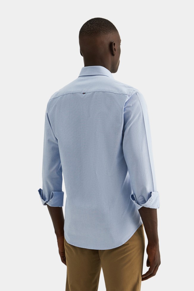Camisa oxford slim fit