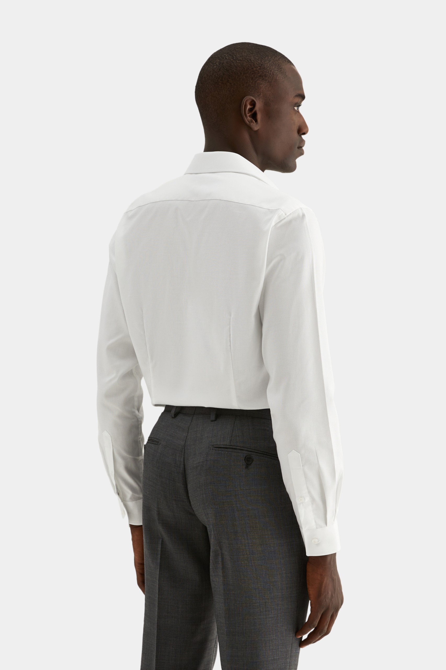 Camisa clásica slim fit easy iron