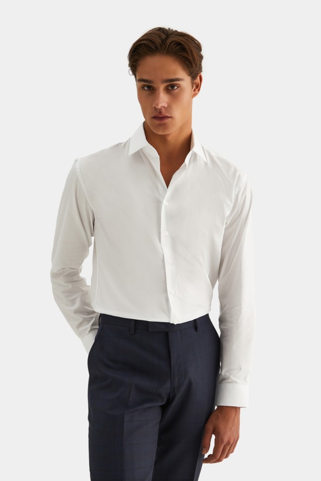 Camisa clsica regular fit