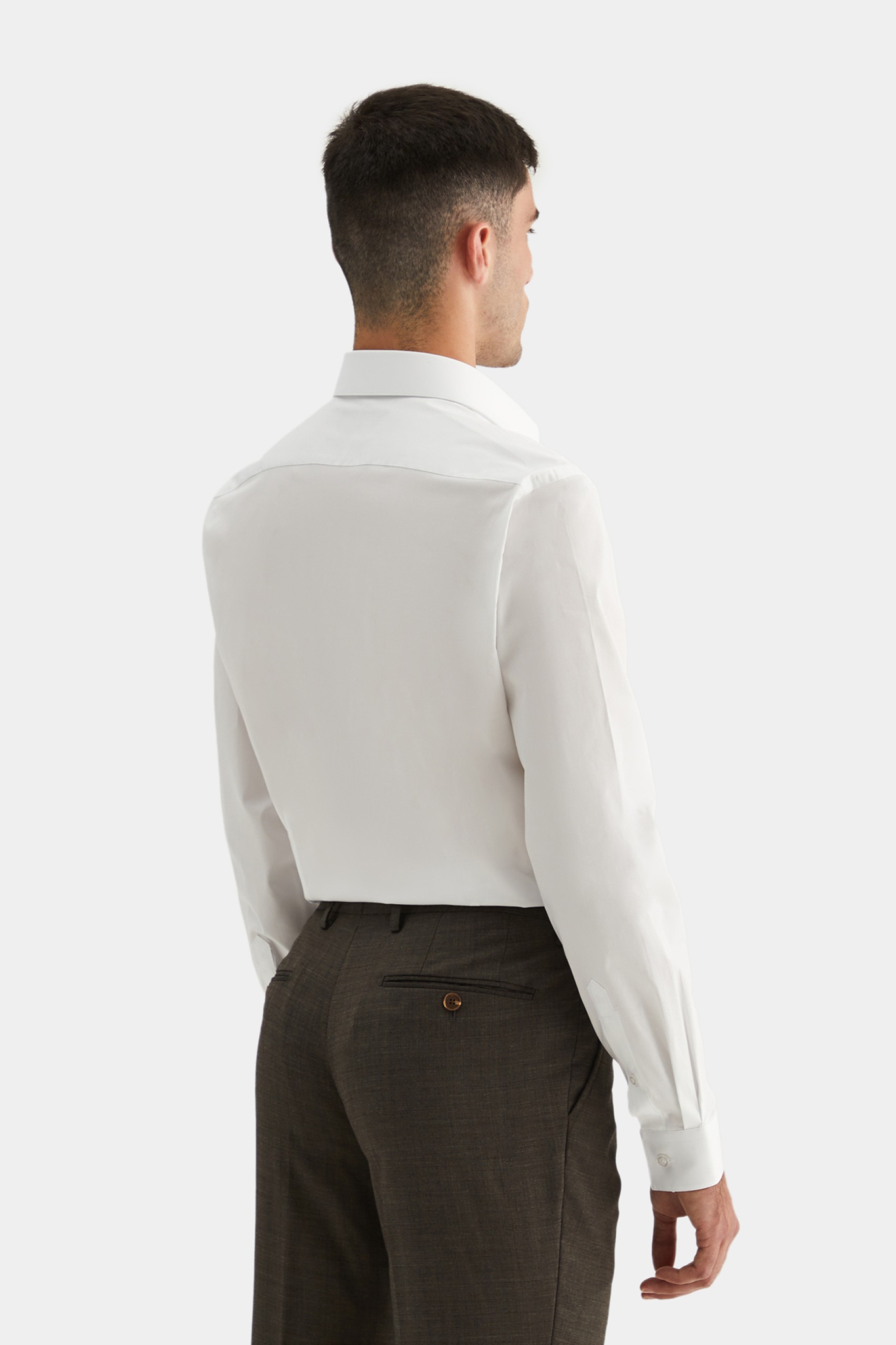 Camisa clásica slim fit easy iron