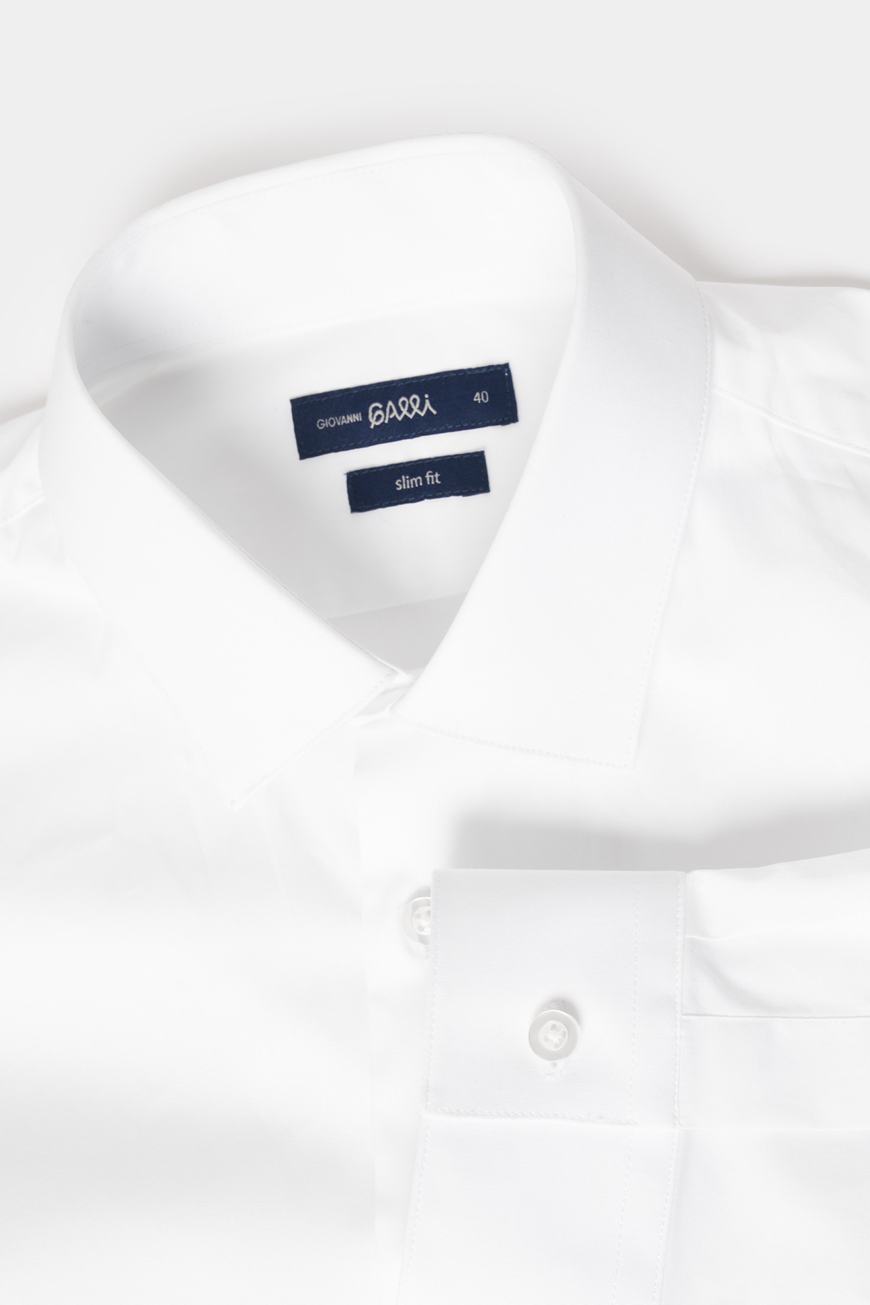 Camisa clásica slim fit easy iron