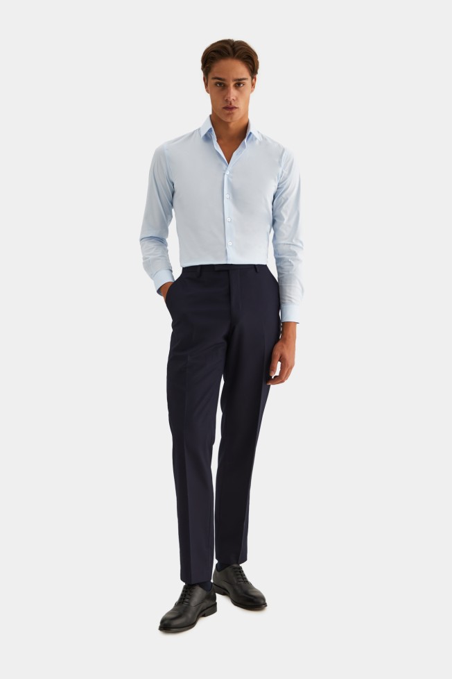 Camisa clásica slim fit easy iron Camisa clásica slim fit easy iron