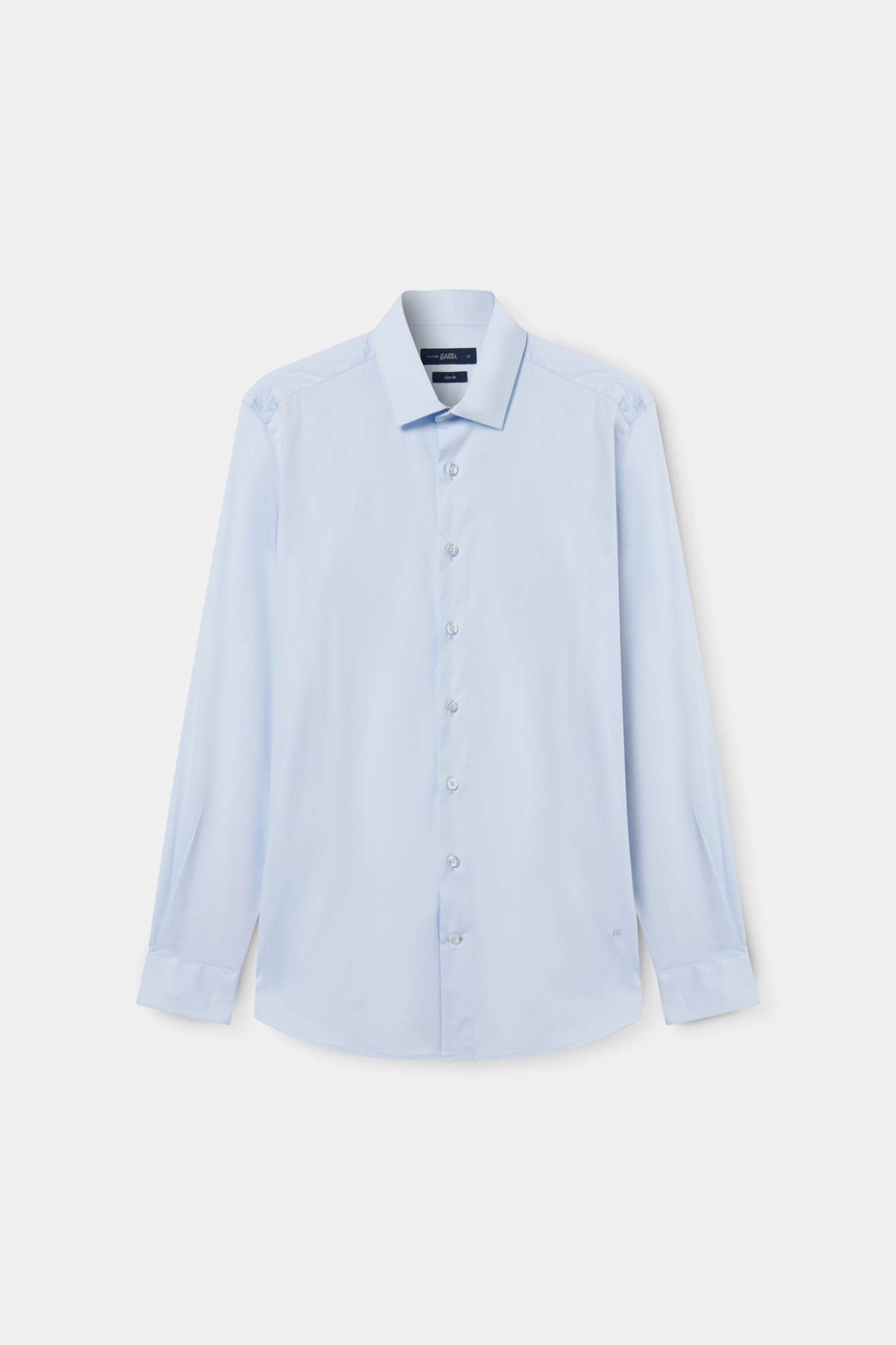 Camisa clásica slim fit easy iron