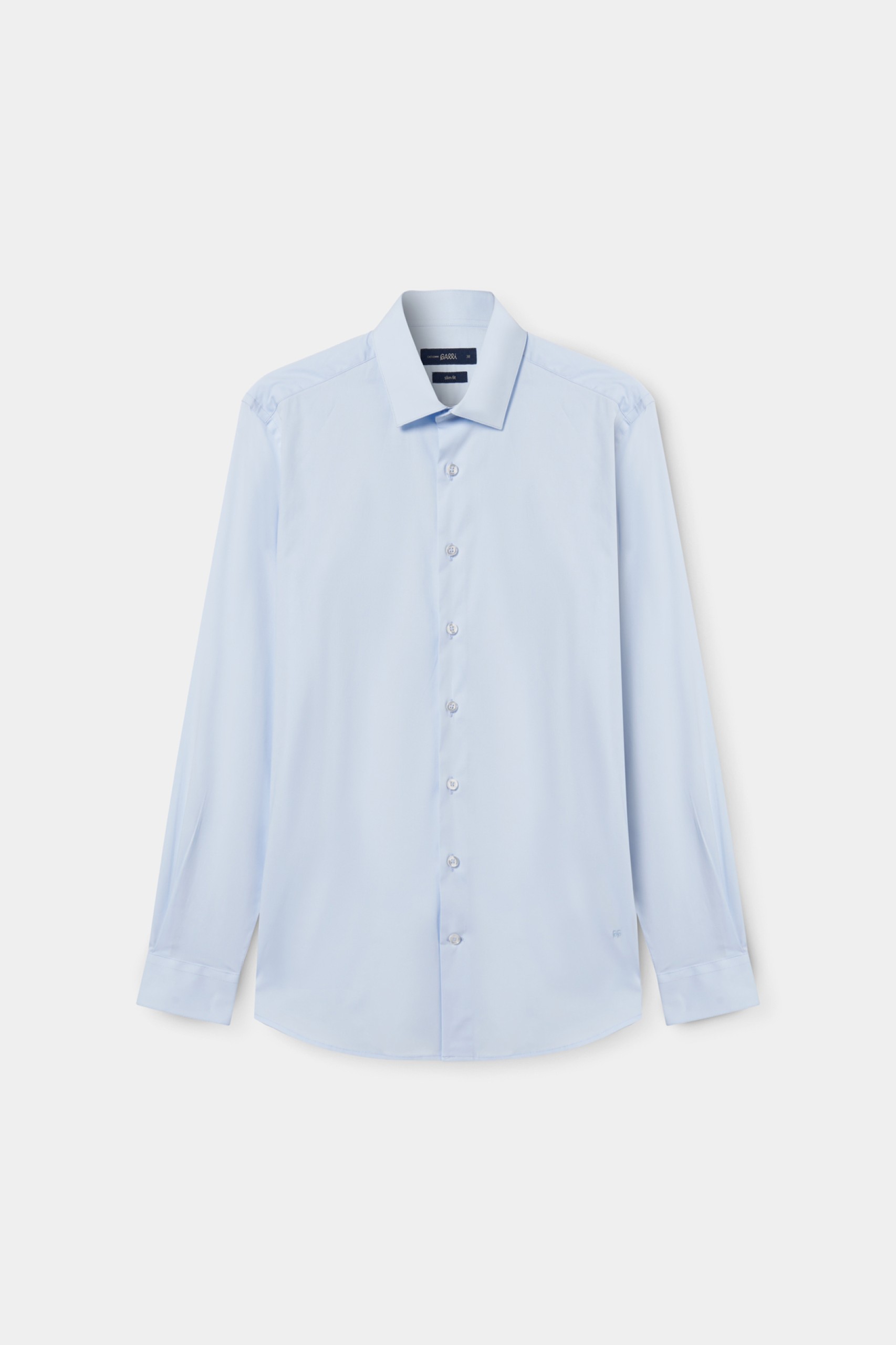 Camisa clásica slim fit easy iron