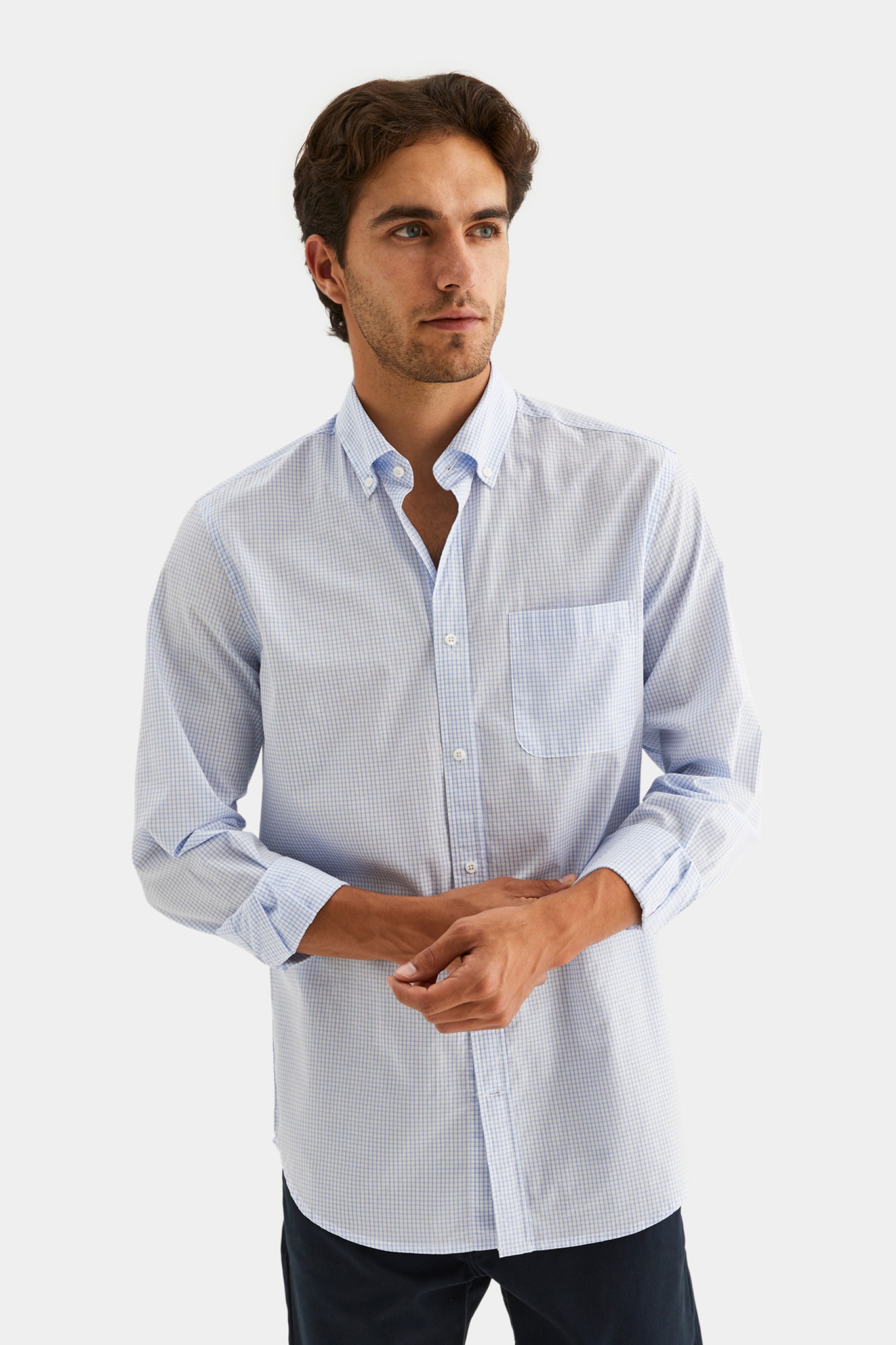 Camisa casual de corte regular