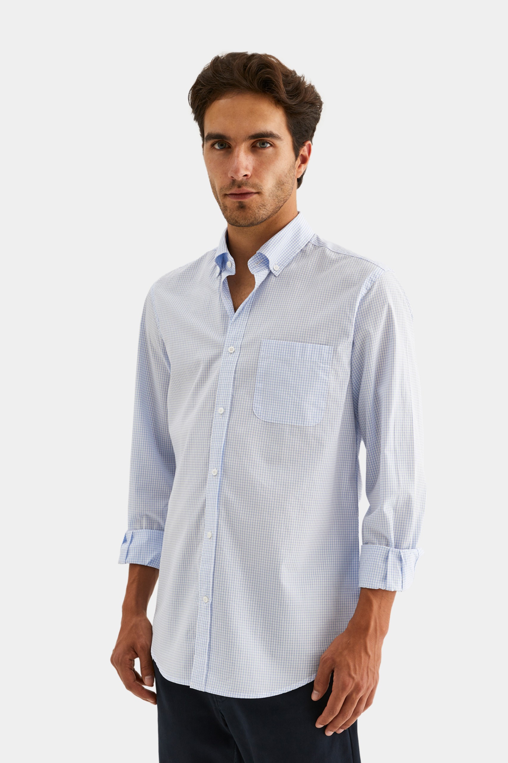 Camisa casual de corte regular