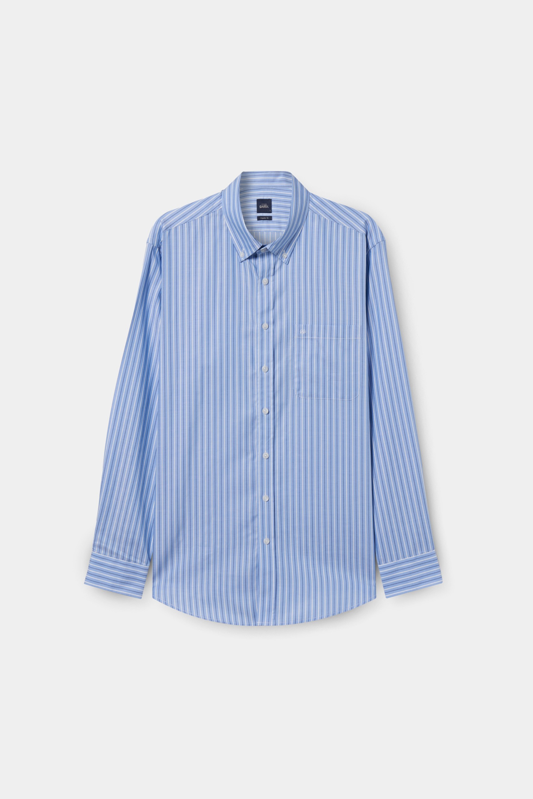 Camisa regular fit 100% algodón