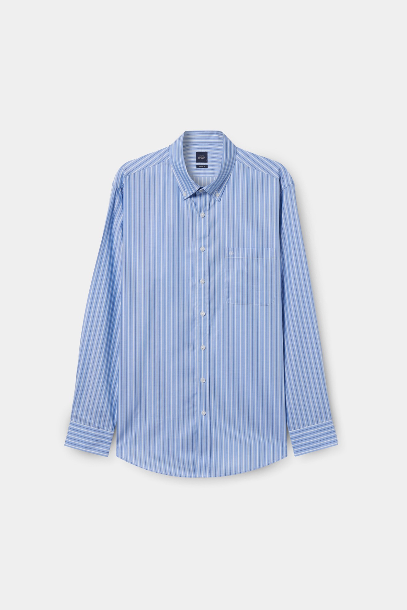 Camisa regular fit 100% algodn