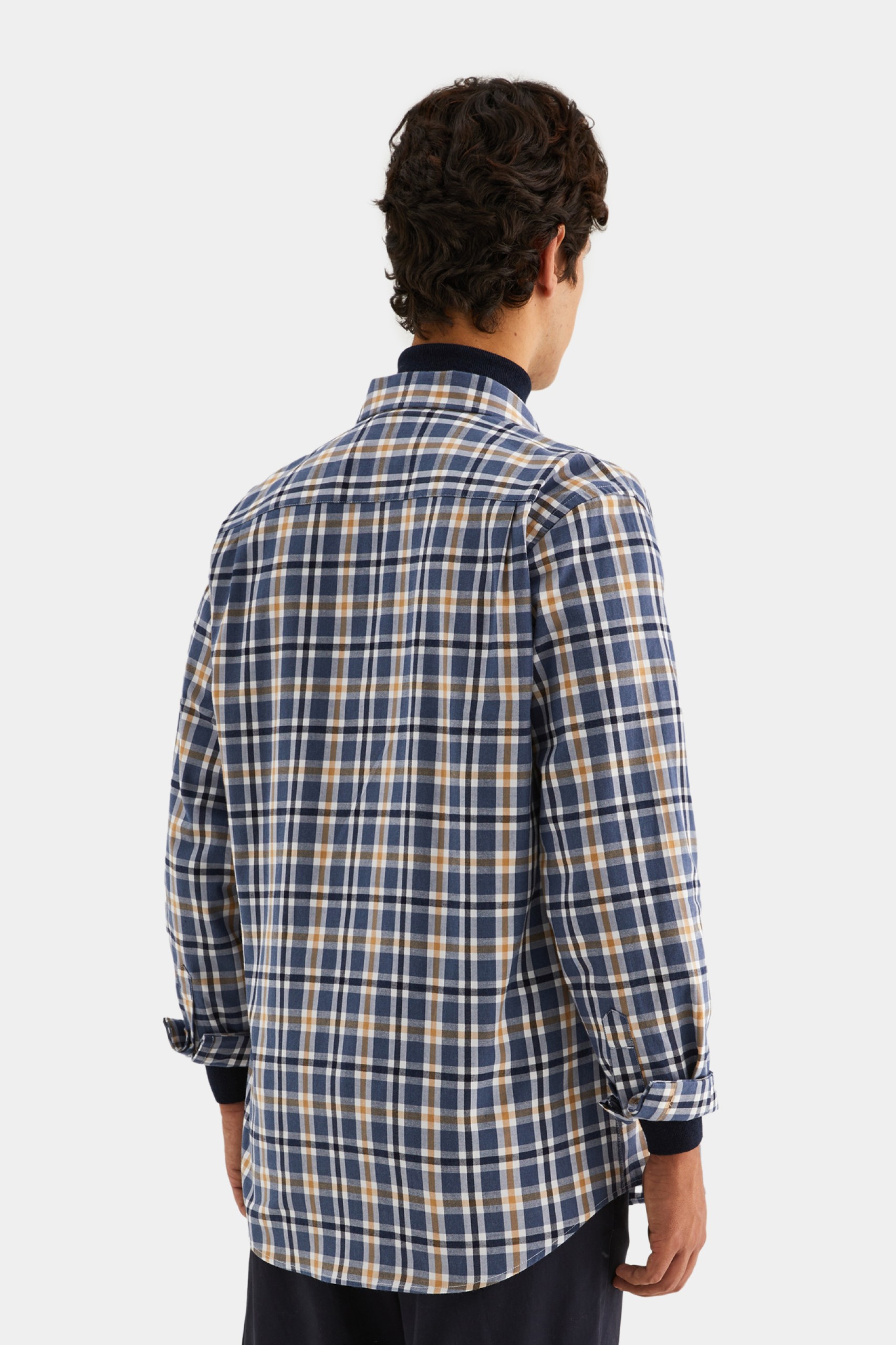 Camisa regular fit 100% algodón