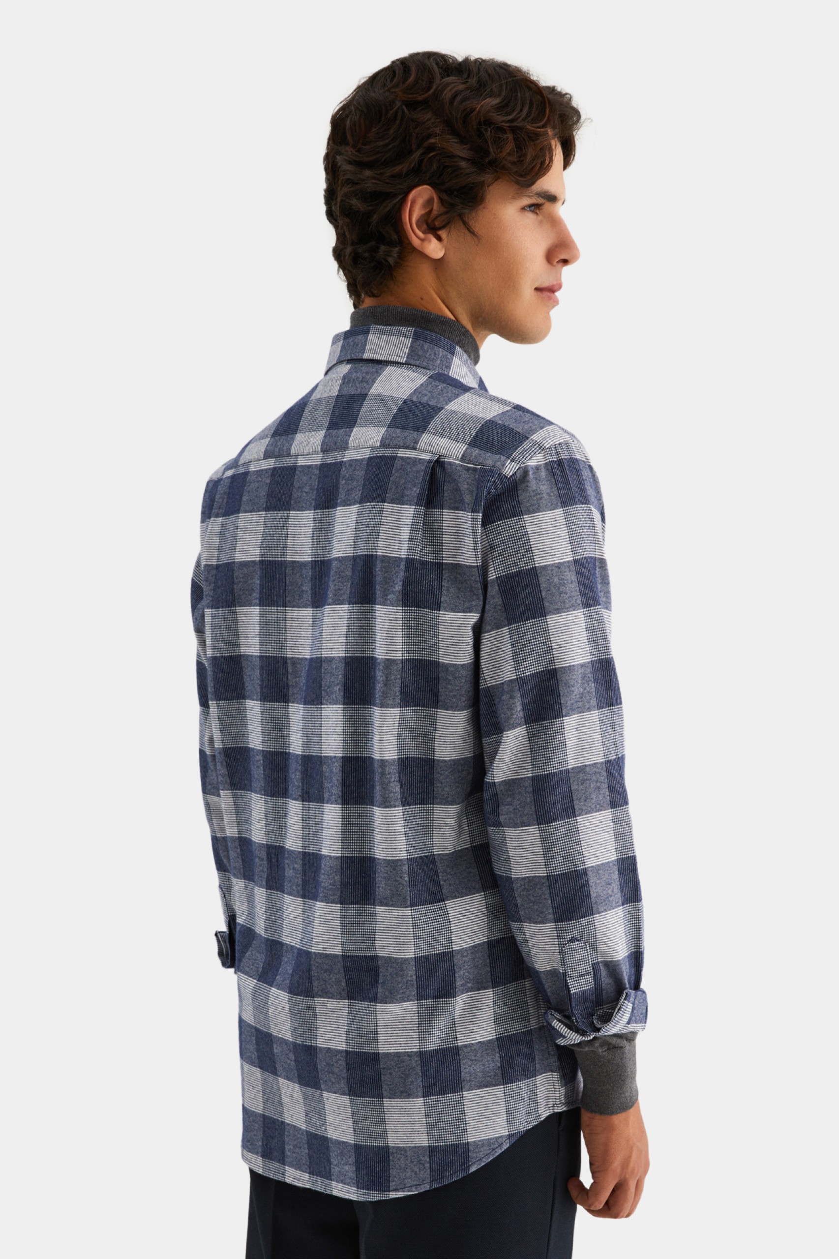 Camisa regular fit 100% algodón