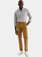 Pantaln chino de pana regular fit