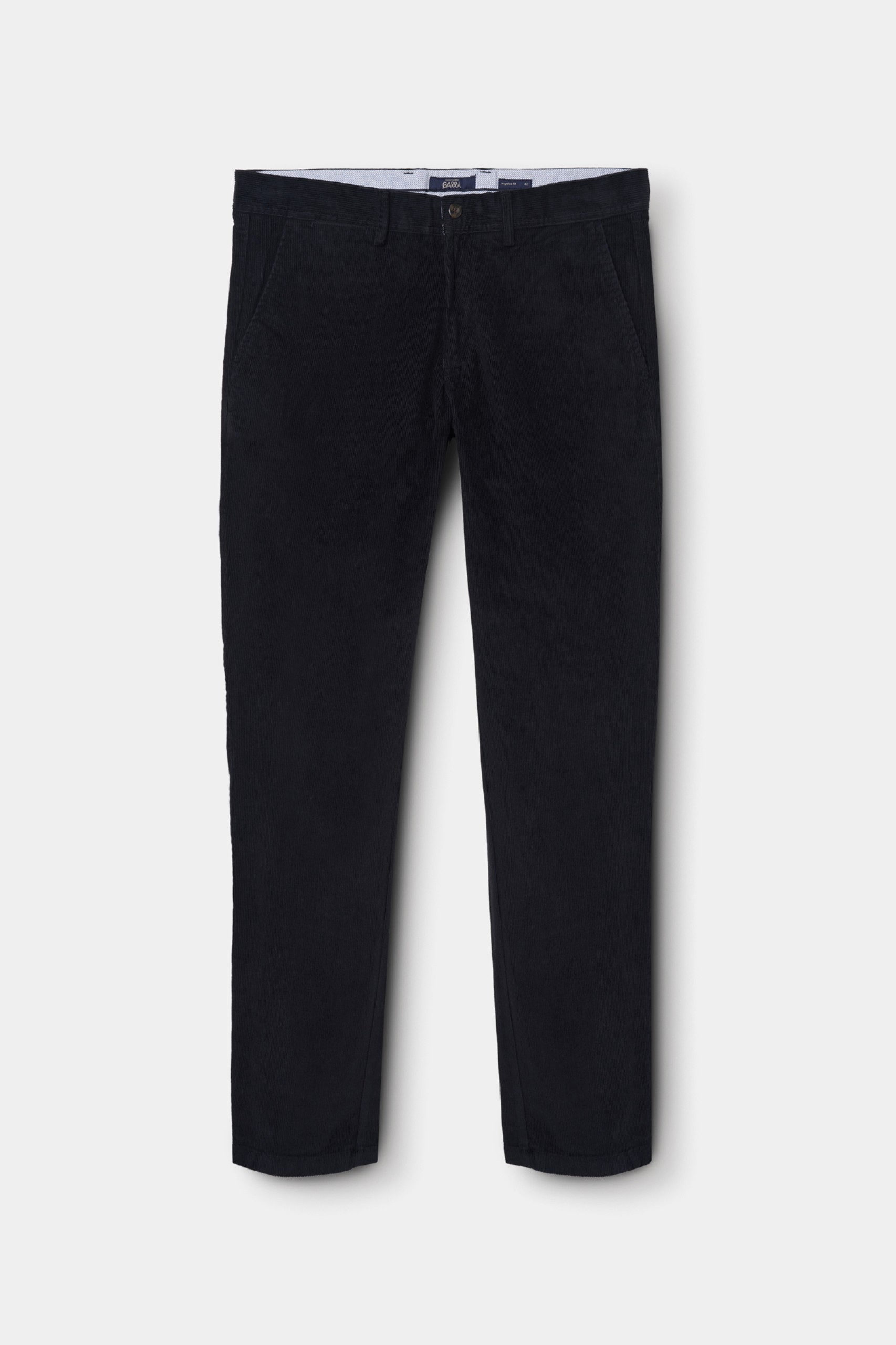 Pantalón chino de pana regular fit