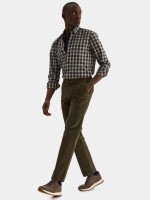 Pantaln chino de pana regular fit