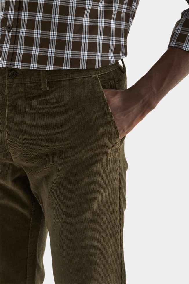 Chino bombazine regular fit Chino bombazine regular fit