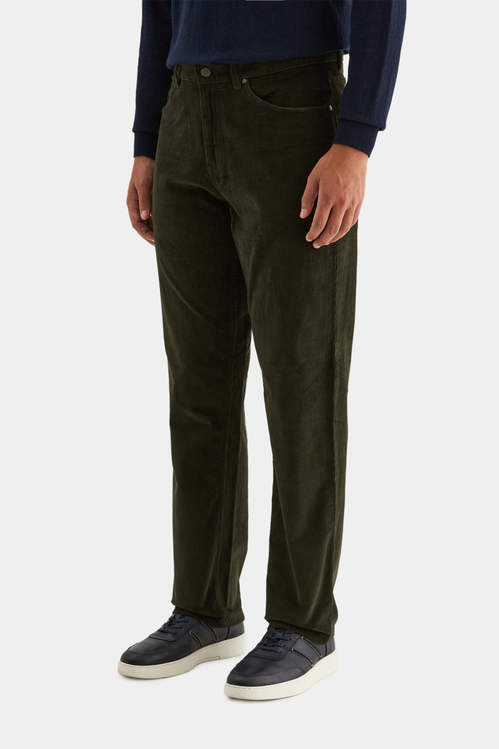 Pantalón de pana regular fit