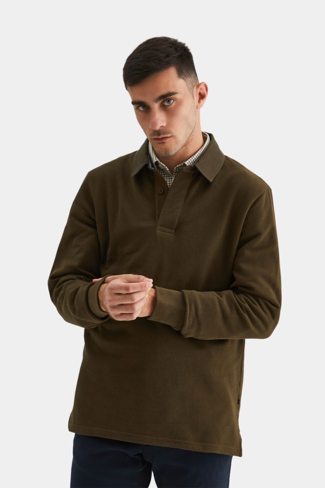 Polo de manga larga 