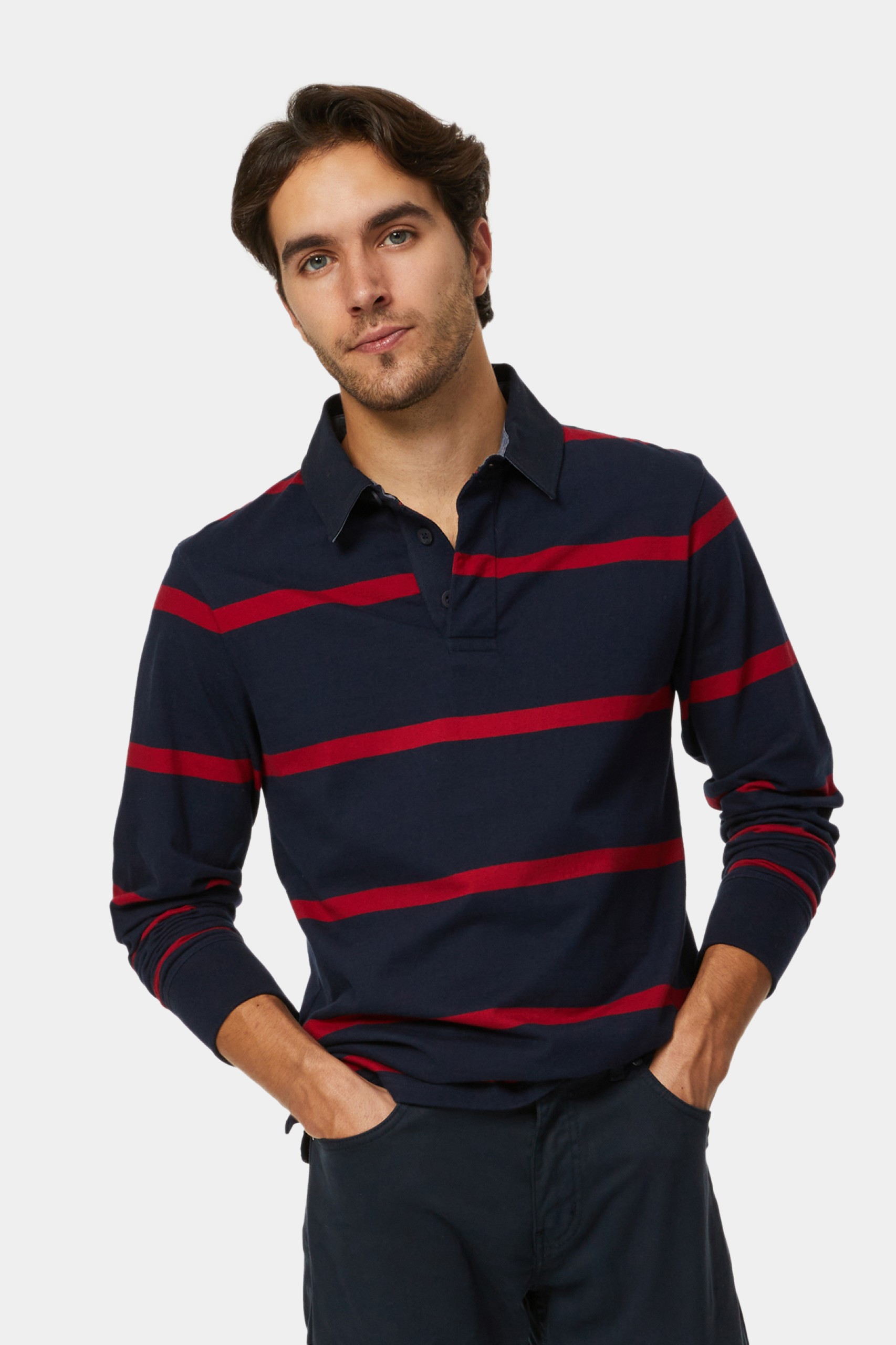 Polo de punto de algodón