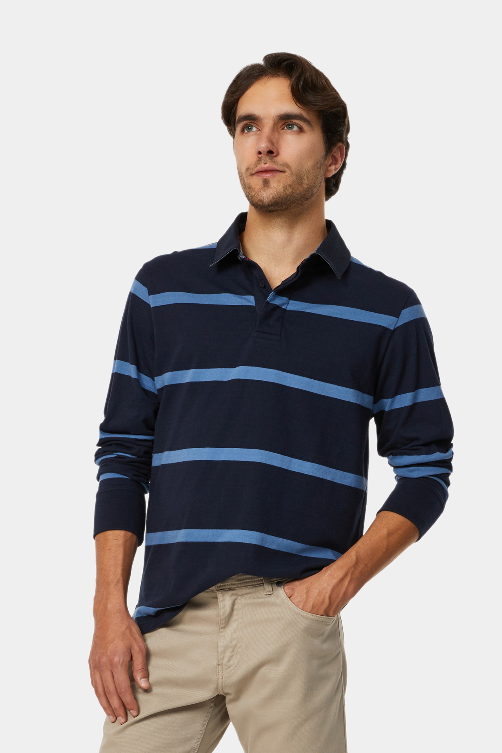 Polo de punto de algodón