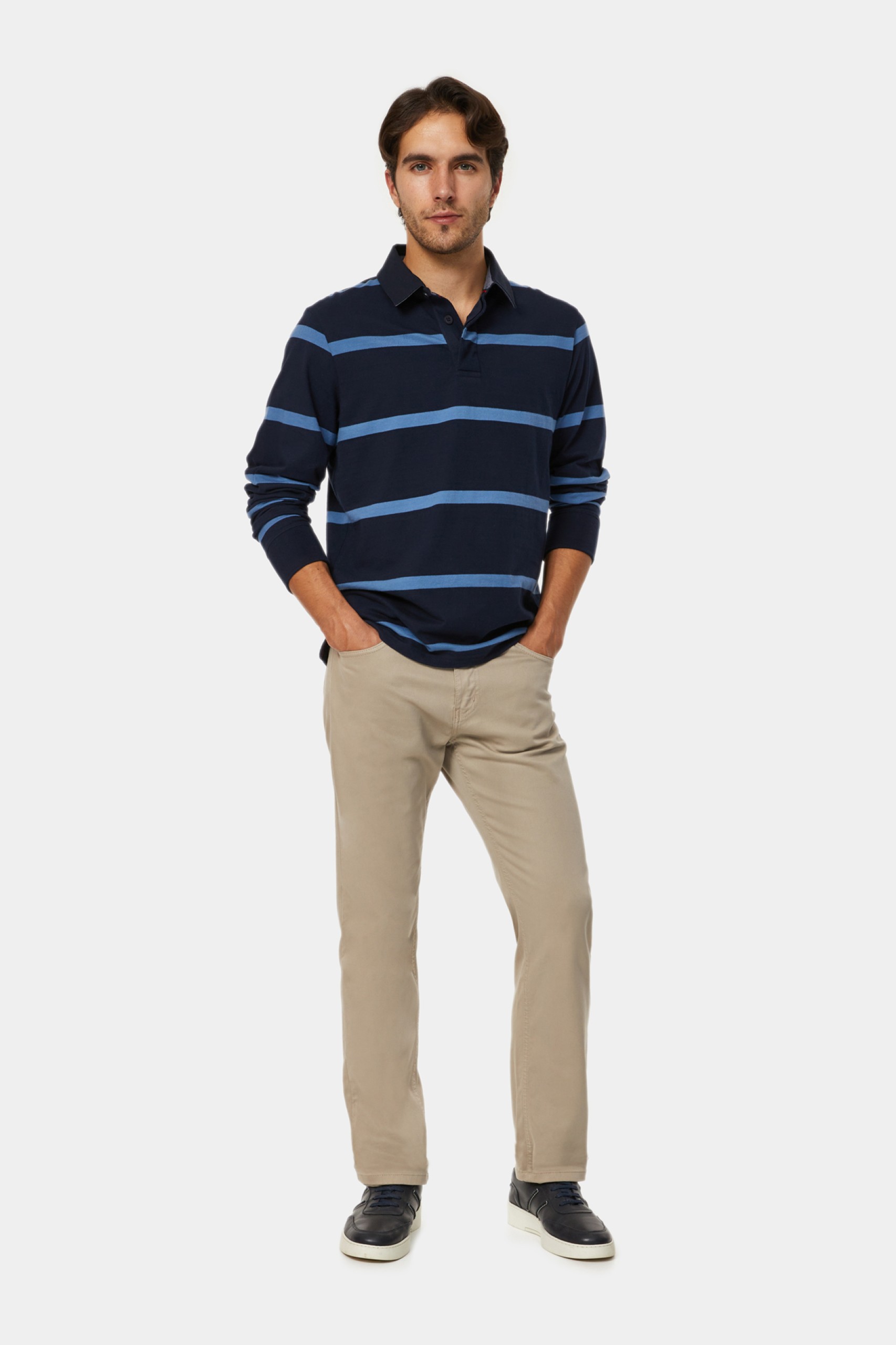 Polo de punto de algodón