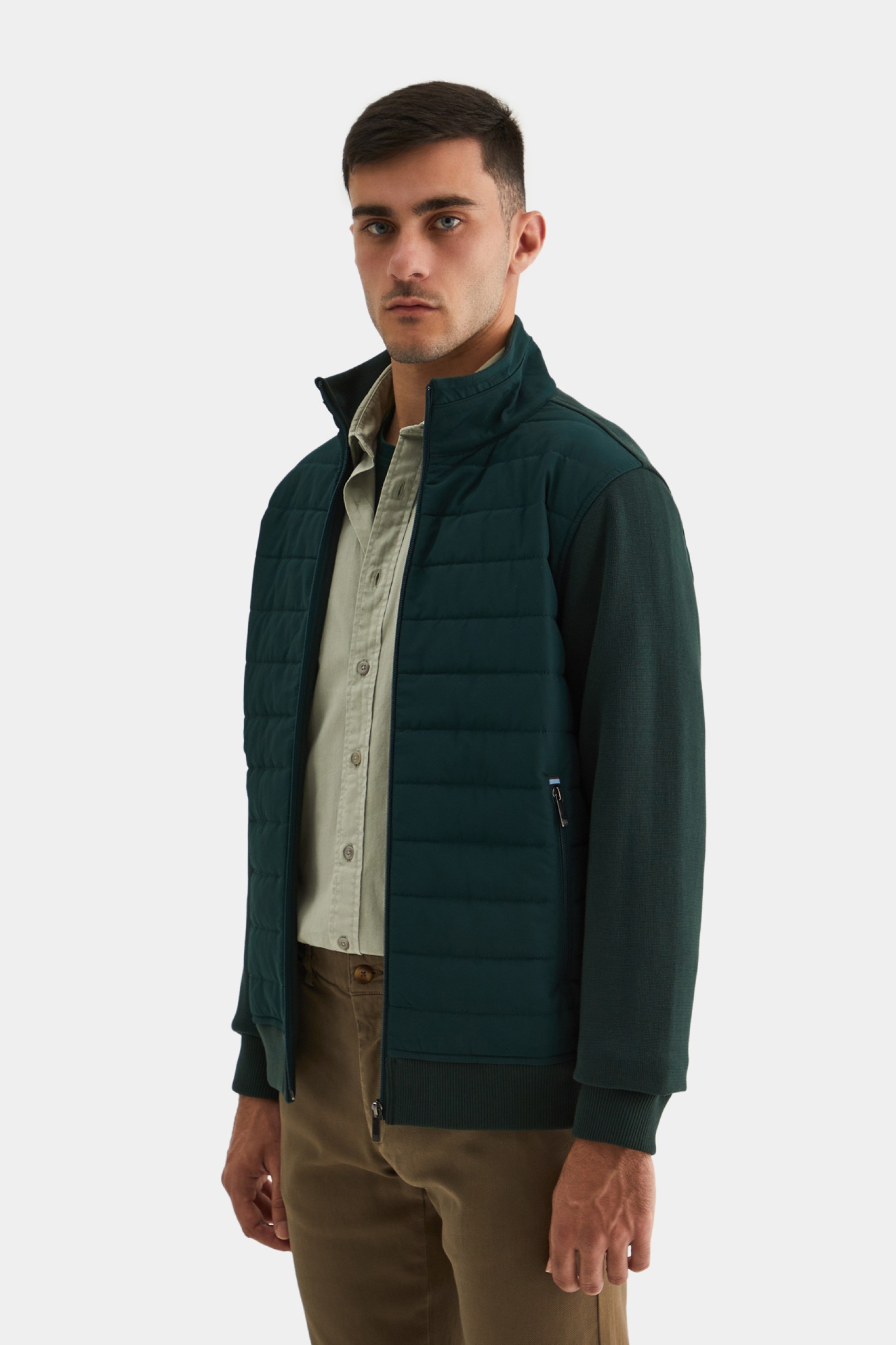 Chaqueta de tejido técnico