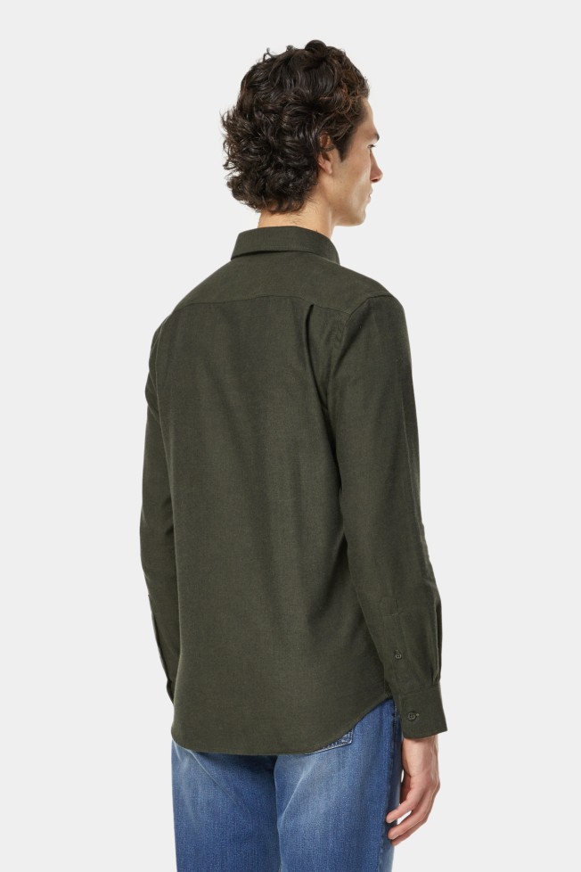 Camisa de algodón regular fit Camisa de algodón regular fit