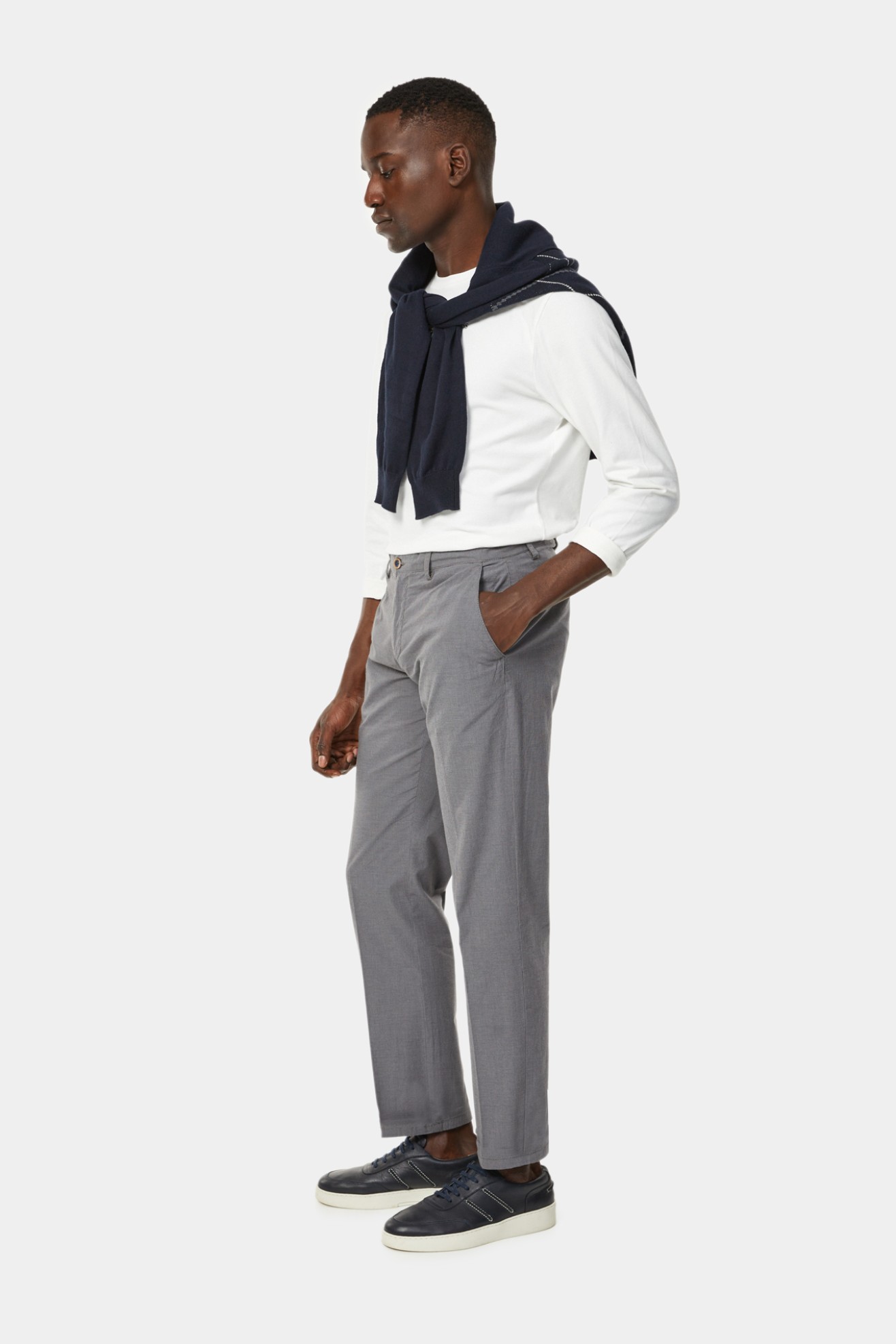 Calça casual slim fit